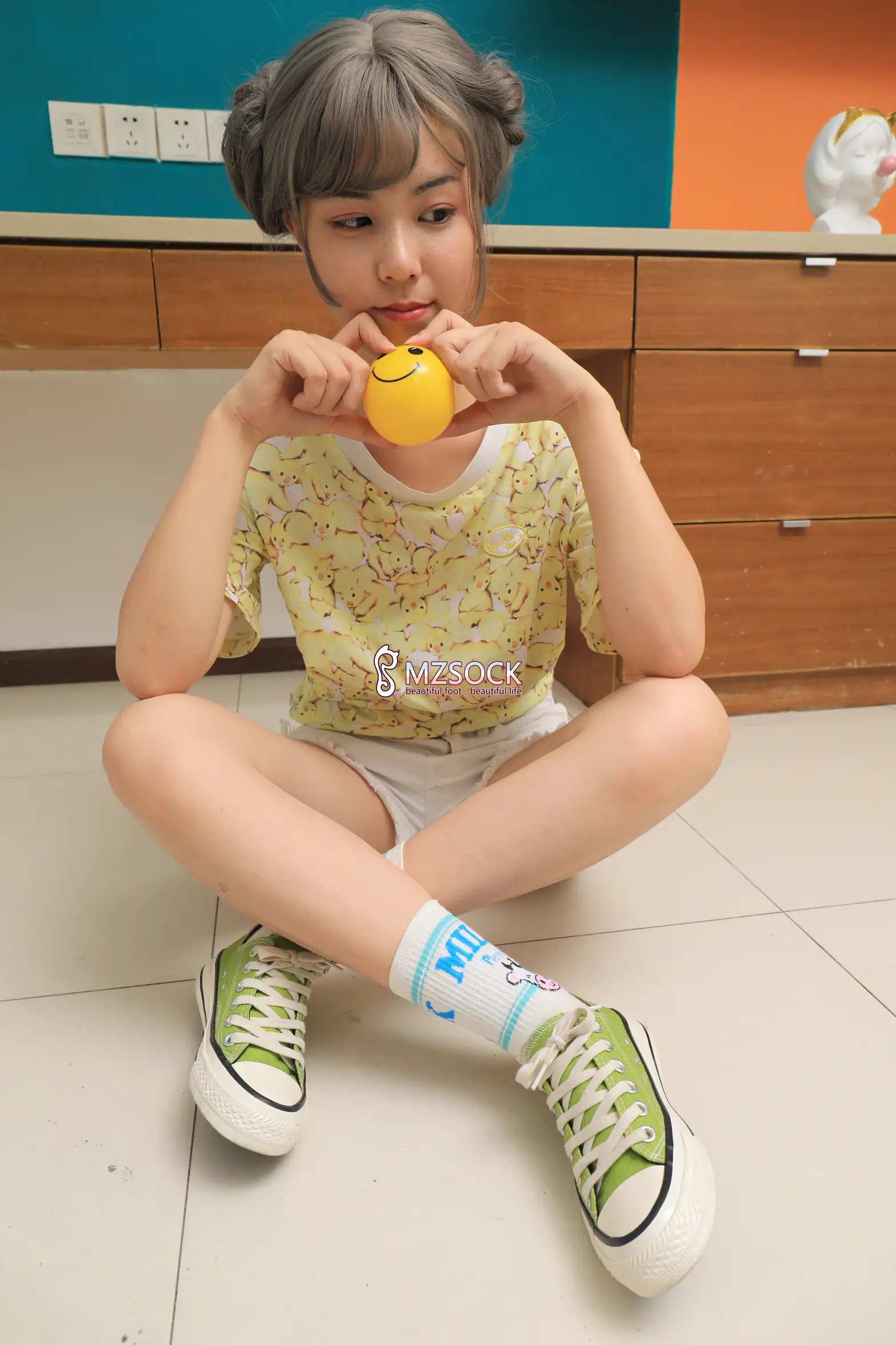 [Mzsock] Love beautiful feet NO.056 Doudou#[74P]-10