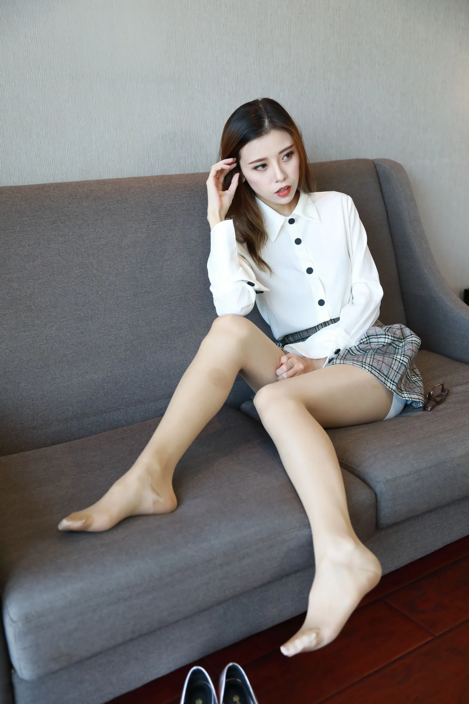 [Mzsock] NO.119 Hotel miniskirt shredded meat street photography#[78P]-31